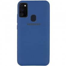 Чехол Silicone Cover Full Protective (AA) для Samsung Galaxy M30s / M21 Синий - купить на Floy.com.ua