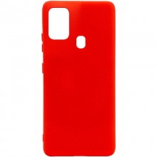Чехол Silicone Cover Full without Logo (A) для Samsung Galaxy M31 Красный - купить на Floy.com.ua
