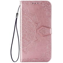 Кожаный чехол (книжка) Art Case с визитницей для Samsung Galaxy M31s Розовый - купить на Floy.com.ua