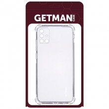 TPU чехол GETMAN Ease logo усиленные углы для Samsung Galaxy M31s