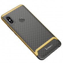 Защитный чехол iPaky Case для Samsung Galaxy M40 (ТПУ + пластик) Золотой - купить на Floy.com.ua