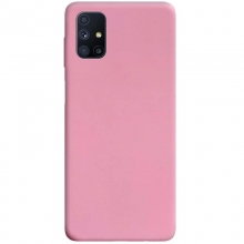 Силиконовый чехол Candy для Samsung Galaxy M51 Розовый - купить на Floy.com.ua