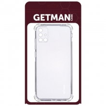 TPU чехол GETMAN Ease logo усиленные углы для Samsung Galaxy M51