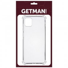TPU чехол GETMAN Ease logo усиленные углы для Samsung Galaxy Note 10 Lite (A81)