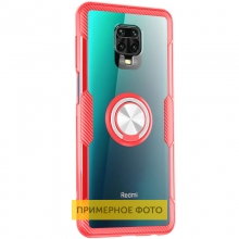 TPU+PC чехол Deen CrystalRing for Magnet (opp) для Samsung Galaxy Note 20 Красный - купить на Floy.com.ua