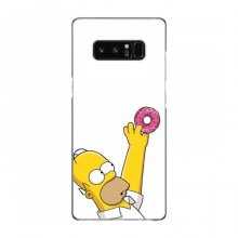Чехол с Симпсонами для Samsung Note 8, N950 (VPrint) Гомер с пончиком - купить на Floy.com.ua