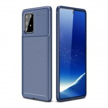 Чехол-бампер TPU Карбон для Samsung Galaxy S10 Lite Синий - купить на Floy.com.ua