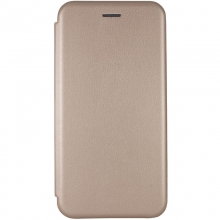 Кожаный чехол (книжка) Classy для Samsung Galaxy S20 FE Золотой - купить на Floy.com.ua