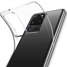 TPU чехол Epic Transparent 1,0mm для Samsung Galaxy S20 Ultra - купить на Floy.com.ua