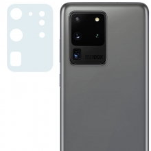 Гибкое защитное стекло 0.18mm на камеру (тех.пак) для Samsung Galaxy S20 Ultra - купить на Floy.com.ua