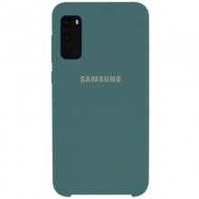 Чехол Silicone Cover (AA) для Samsung Galaxy S20