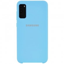 Чехол Silicone Cover (AA) для Samsung Galaxy S20