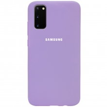Чехол Silicone Cover Full Protective (AA) для Samsung Galaxy S20