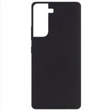 Чехол Silicone Cover Full without Logo (A) для Samsung Galaxy S21+ Черный - купить на Floy.com.ua