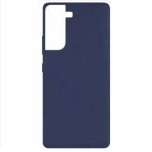 Чехол Silicone Cover Full without Logo (A) для Samsung Galaxy S21+ Синий - купить на Floy.com.ua