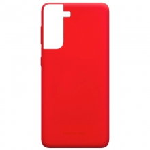 TPU чехол Molan Cano Smooth для Samsung Galaxy S21+ Красный - купить на Floy.com.ua