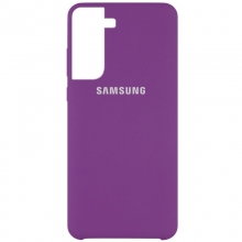 Чехол Silicone Cover (AA) для Samsung Galaxy S21+