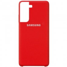 Чехол Silicone Cover (AA) для Samsung Galaxy S21+