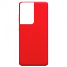 TPU чехол Molan Cano Smooth для Samsung Galaxy S21 Ultra Красный - купить на Floy.com.ua