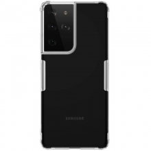 TPU чехол Nillkin Nature Series для Samsung Galaxy S21 Ultra Прозрачный - купить на Floy.com.ua