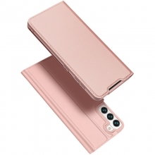 Чехол-книжка Dux Ducis с карманом для визиток для Samsung Galaxy S22+ Rose Gold - купить на Floy.com.ua