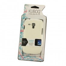 Чехол-кожаная накладка Kuboq для Samsung S3 mini (i8190) - купить на Floy.com.ua