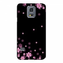 Чехол с принтом (Дизайнерские) для Samsung S5 mini, Galaxy S5 mini, G800 (AlphaPrint) Розовое цветение - купить на Floy.com.ua