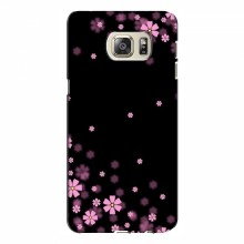 Чехол с принтом (Дизайнерские) для Samsung S6 Edge+, G928 (AlphaPrint) Розовое цветение - купить на Floy.com.ua
