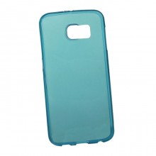 Чехол-бампер TPU для Samsung Galaxy S6 (ультратонкий) Голубой - купить на Floy.com.ua