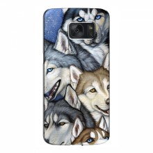 Защитные чехлы для Samsung S7, Galaxy S7, G930 (AlphaPrint) с печатью (ХИТ продаж) Собаки - купить на Floy.com.ua