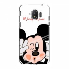Чехол для Samsung J2 2018, J250 (AlphaPrint) с печатью (ПРОЗРАЧНЫЙ ФОН) Mickey Mouse - купить на Floy.com.ua
