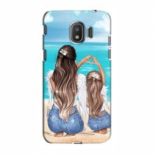 Чехлы с картинкой (Модные) для Samsung J2 2018, J250 (AlphaPrint) Мама и дочь - купить на Floy.com.ua