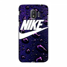 Чехол с принтом Найк для Samsung J2 2018, J250 (AlphaPrint) Nike-фиолетовый - купить на Floy.com.ua