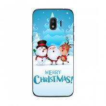 Рождественские Чехлы для Samsung J2 2018, J250 (VPrint) merry christmas - купить на Floy.com.ua