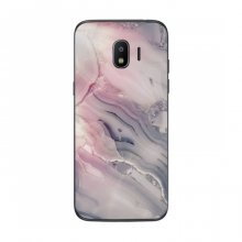 Мраморный чехол на Samsung J2 2018, J250 (VPrint) Пурпурный Мрамор - купить на Floy.com.ua
