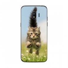 Чехлы с Котиками для Samsung J2 2018, J250 (VPrint) Прыжок кота - купить на Floy.com.ua
