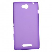 Чехол-бампер TPU для Sony C Фиолетовый - купить на Floy.com.ua