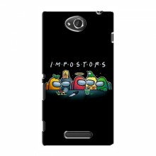 Чехол с принтом (Новинки) для Sony Xperia C (AlphaPrint) IPMPOSTER - купить на Floy.com.ua