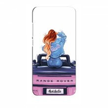 Чехол для Sony Xperia XA1 Ultra (AlphaPrint) с печатью (ПРОЗРАЧНЫЙ ФОН) Девушка на машине - купить на Floy.com.ua