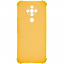 TPU чехол Ease Glossy Buttons Full Camera для TECNO Spark 6 Оранжевый - купить на Floy.com.ua