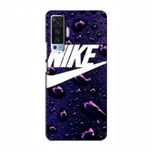 Чехол с принтом Найк для ViVO X50 (AlphaPrint) Nike-фиолетовый - купить на Floy.com.ua