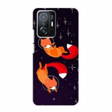 Чехол с печатью (Подарочные) для Xiaomi 11T Pro (AlphaPrint) Лисы - купить на Floy.com.ua