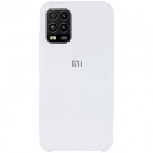 Чехол Silicone Cover (AAA) для Xiaomi Mi 10 Lite Белый - купить на Floy.com.ua