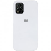 Чехол Silicone Cover Full Protective (AA) для Xiaomi Mi 10 Lite Белый - купить на Floy.com.ua