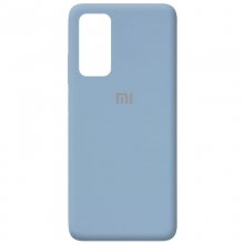 Чехол Silicone Cover Full Protective (AA) для Xiaomi Mi 10T / Mi 10T Pro Голубой - купить на Floy.com.ua