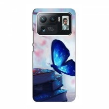 Чехол с печатью (Подарочные) для Xiaomi Mi 11 Ultra (AlphaPrint) Бабочка синяя - купить на Floy.com.ua