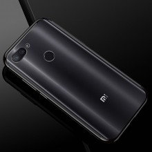 Чехол ТПУ Electroplate Air Case для Xiaomi Mi8 Lite Черный - купить на Floy.com.ua
