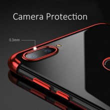 Чехол ТПУ Electroplate Air Case для Xiaomi Mi8 Lite Красный - купить на Floy.com.ua
