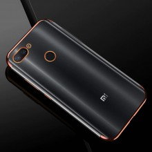 Чехол ТПУ Electroplate Air Case для Xiaomi Mi8 Lite Медный - купить на Floy.com.ua