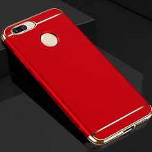 Пластиковый чехол со вставками для Xiaomi Mi8 Lite Красный - купить на Floy.com.ua